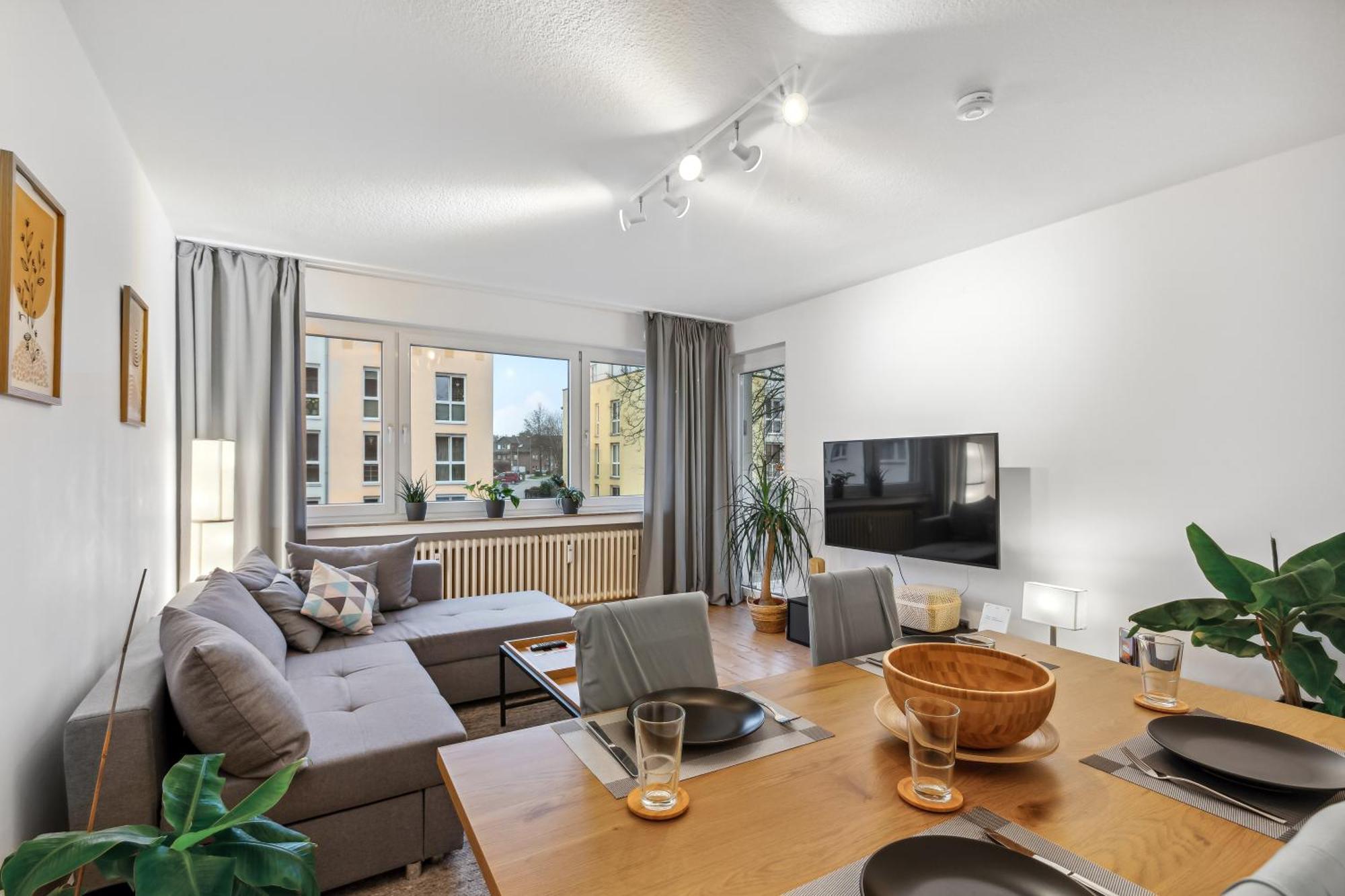 3 Zimmer, 68Qm, Parkplatz, Messe Dus, Logport, Duisport Duisburg Exterior foto